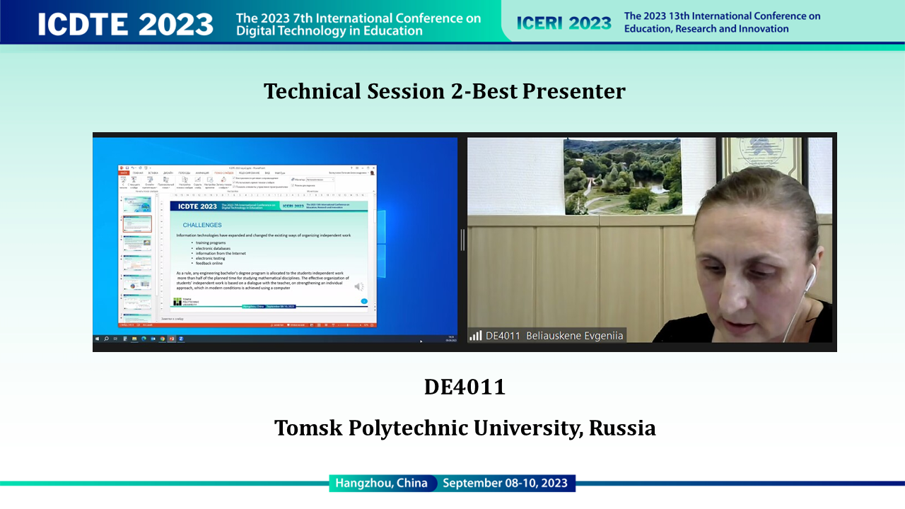 Best Presenter Session 2